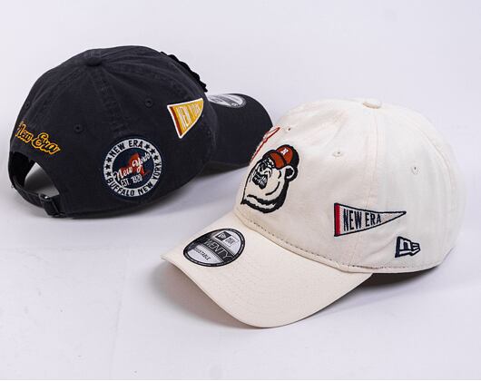 Kšiltovka New Era Heritage 9TWENTY All Over Patch  Off White / Black