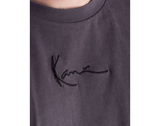 Triko Karl Kani Small Signature Kaniverse Destroyed Tee Anthracite