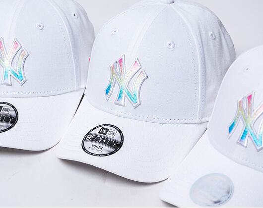 Dětská kšiltovka New Era 9FORTY Kids MLB Ombre Infill New York Yankees Optic White