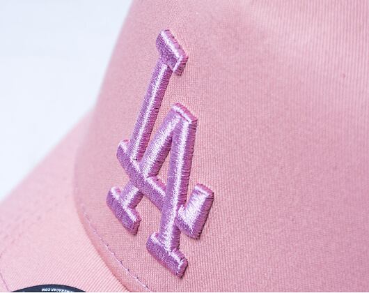 Kšiltovka New Era 9FORTY A-Frame Trucker MLB Tonal Mesh Los Angeles Dodgers Dirty Rose