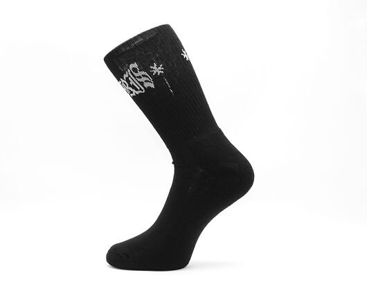 Ponožky Wasted Paris London Cross Black
