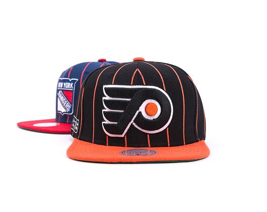 Kšiltovka Mitchell & Ness NHL TEAM PIN SNAPBACK FLYERS Black