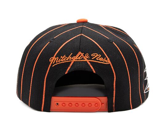 Kšiltovka Mitchell & Ness NHL TEAM PIN SNAPBACK DUCKS Black