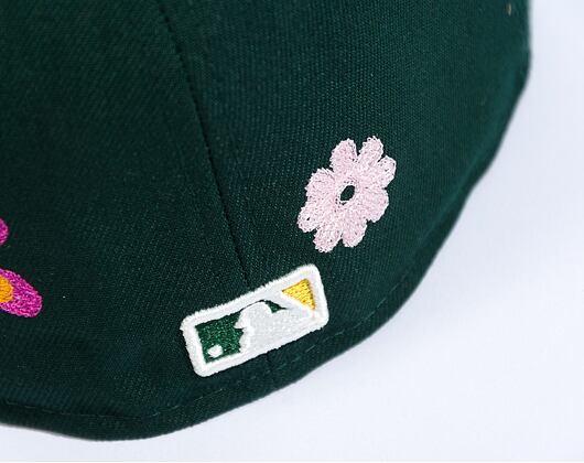 Kšiltovka New Era 59FIFTY MLB Floral Oakland Athletics Dark Green