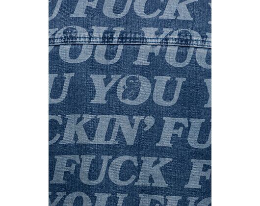 Bunda RIP N DIP Fuckin Fuck Denim Jacket Medium Wash