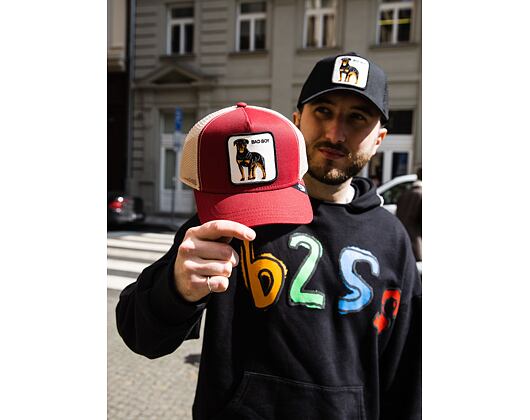 Kšiltovka Goorin - The Baddest Boy Trucker - Red