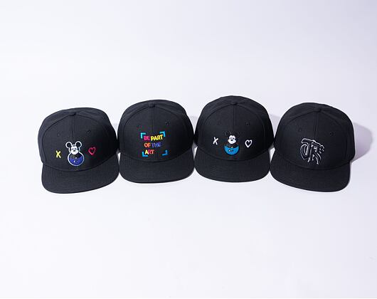Kšiltovka RATAJ Hey Mickey Black / Purple Snapback