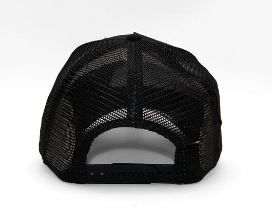 Kšiltovka New Era 9FORTY A-Frame Trucker NBA Logo Overlay Chicago Bulls Black / White