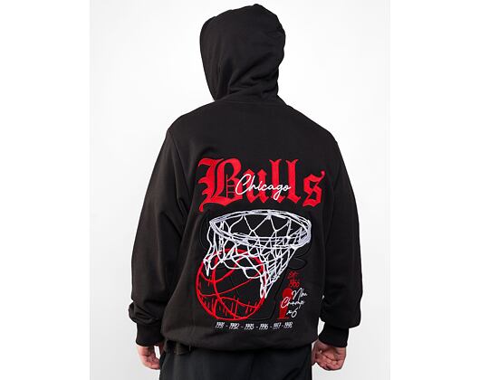 Custom Mikina Adam Wave × New Era Chicago Bulls Tribute Hoody