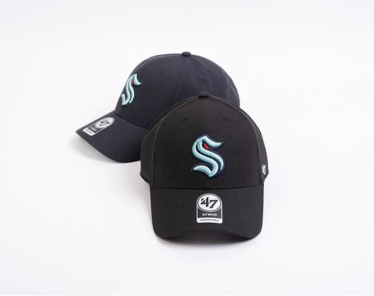 Kšiltovka '47 Brand NHL Seattle Kraken '47 MVP SNAPBACK Black