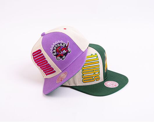 Kšiltovka Mitchell & Ness NBA Pop Panel Snapback Hwc Seattle Supersonics Off White / Green