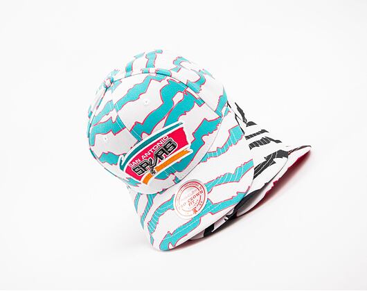 Kšiltovka Mitchell & Ness NBA Krookz Pro Snapback Hwc San Antonio Spurs White / Teal