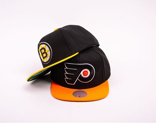 Kšiltovka Mitchell & Ness NHL Team 2 Tone 2.0 Snapback Philadelphia Flyers Black / Orange