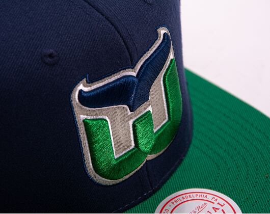 Kšiltovka Mitchell & Ness NHL Team 2 Tone 2.0 Snapback Hartford Whalers Blue / Green