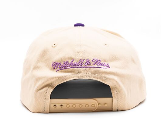 Kšiltovka Mitchell & Ness NBA Reframe Retro Snapback Hwc Los Angeles Lakers Off White