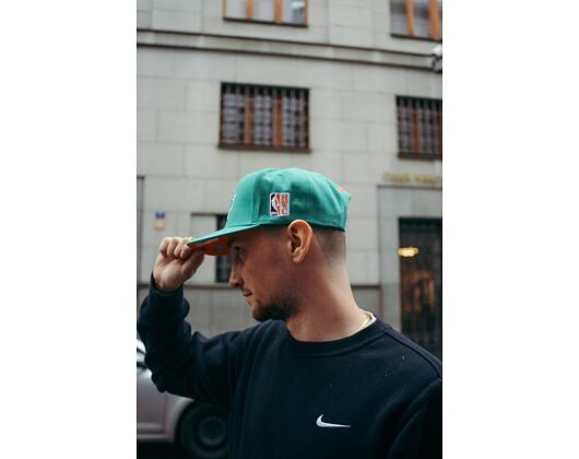 Kšiltovka Mitchell & Ness NBA Desert Green Snapback Hwc Philadelphia 76Ers Teal