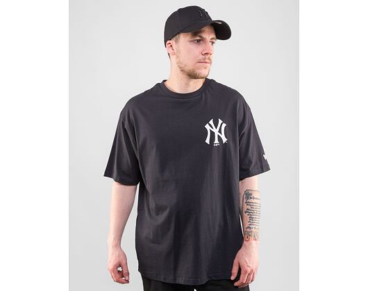 Triko New Era MLB Team Graphic Back Print Oversized Tee New York Yankees Navy / White
