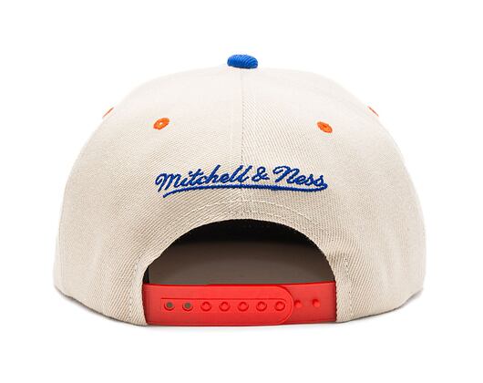 Kšiltovka Mitchell & Ness NBA Pop Panel Snapback Hwc New York Knicks Off White / Navy