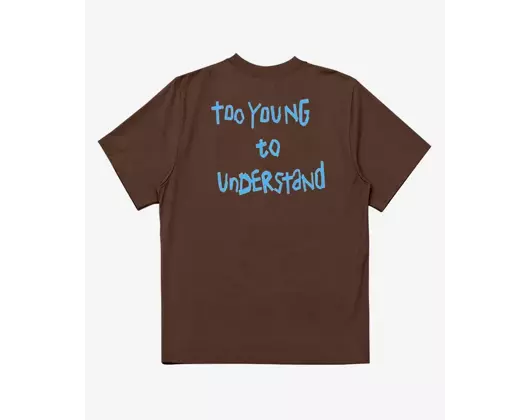 Triko Wasted Paris T-Shirt Too Young Slate Brown