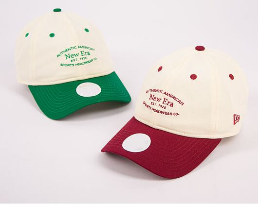 Dámská Kšiltovka New Era 9TWENTY Womens Contrast  Chrome White / Cardinal