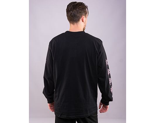 Triko s dlouhým rukávem  Wasted Paris Longsleeve Isolated - Black