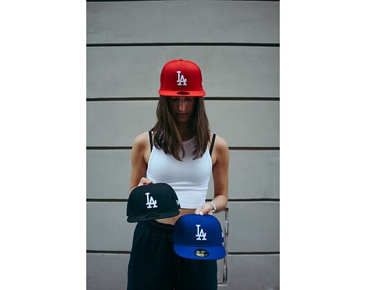 Kšiltovka New Era - MLB Basic 59FIFTY - LA Dodgers - Black / White