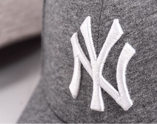 Kšiltovka New Era 9FORTY MLB Jersey New York Yankees Dark Grey / White