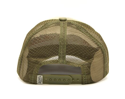 Kšiltovka Von Dutch Trucker Tampa Foam Khaki/Khaki