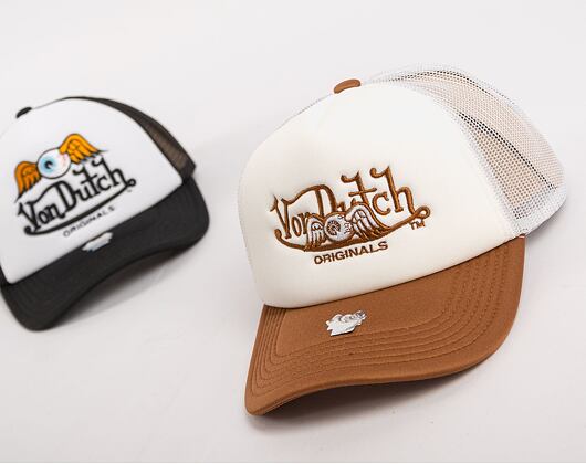 Kšiltovka Von Dutch Trucker Soro Foam White/White