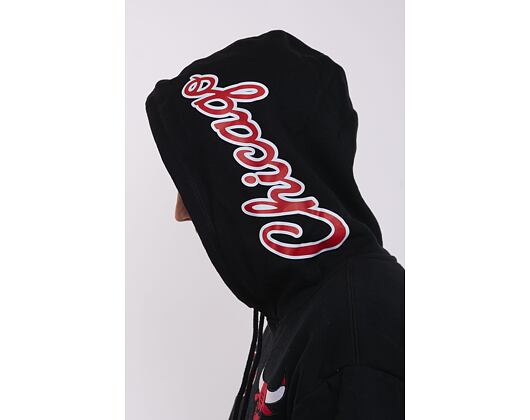 Mikina Mitchell & Ness NBA City Collection Fleece Hoody Bulls Black