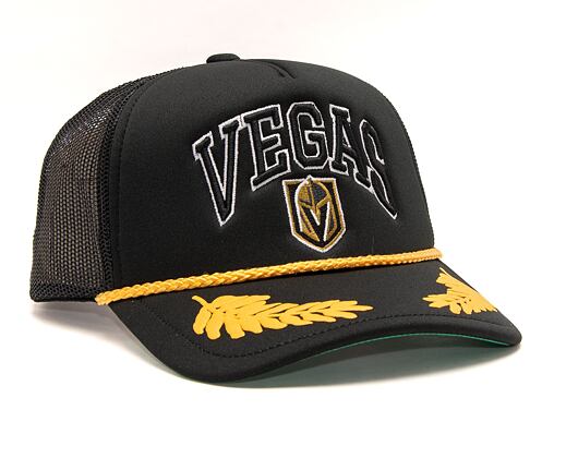 Kšiltovka Mitchell & Ness Nhl Gold Leaf Trucker Knights Black