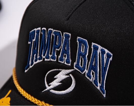 Kšiltovka Mitchell & Ness Nhl Gold Leaf Trucker Lightning Black