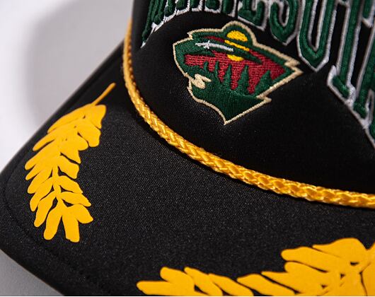 Kšiltovka Mitchell & Ness Nhl Gold Leaf Trucker Wild Black