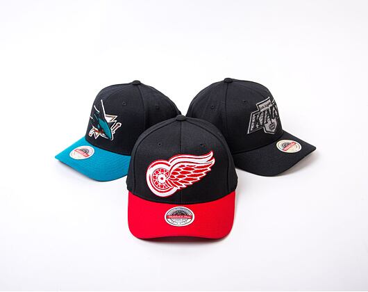 Kšiltovka Mitchell & Ness NHL Team 2 Tone Cr Red Wings Black