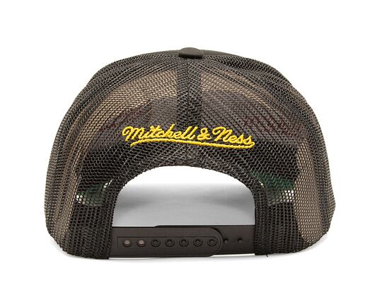 Kšiltovka Mitchell & Ness NBA Gold Leaf Trucker HWC Warriors Black