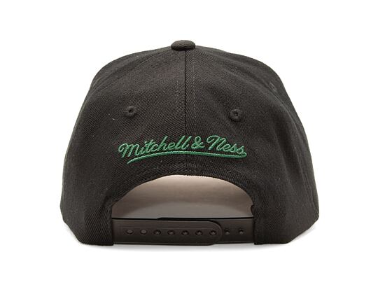 Kšiltovka Mitchell & Ness NBA Team Logo Hc Cr Snapback Bucks Black