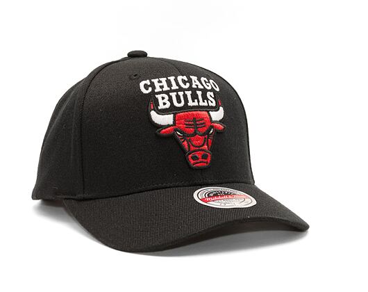 Kšiltovka Mitchell & Ness NBA Team Logo Hc Cr Snapback Bulls Black