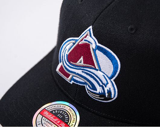 Kšiltovka Mitchell & Ness NHL Team Logo Hc Cr Snapback Avalanche Black