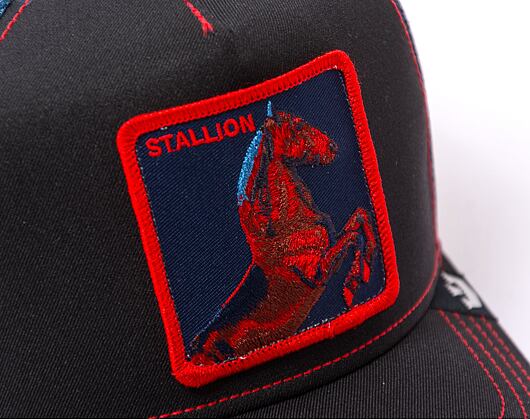 Kšiltovka Goorin - 'Acid Trip Pack' - Stallion Trip - Black / Red