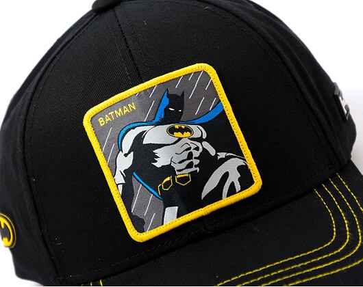 Kšiltovka Capslab Batman - Batman v.2 Black/Yellow Black / Yellow