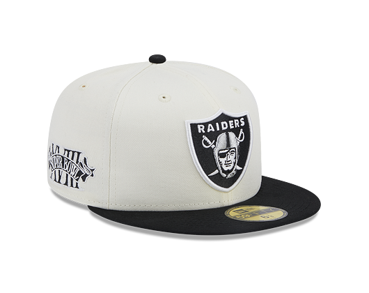 Kšiltovka New Era 59FIFTY NFL Championships Las Vegas Raiders White / Black