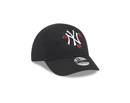 Dětská Kšiltovka New Era 9FORTY Kids MLB Outdoor New York Yankees Black / White