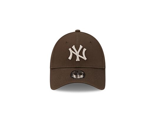 Dětská Kšiltovka New Era 9FORTY Kids MLB League Essential New York Yankees Walnut / Stone