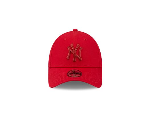 Dětská Kšiltovka New Era 9FORTY Kids MLB League Essential New York Yankees Scarlet / Red