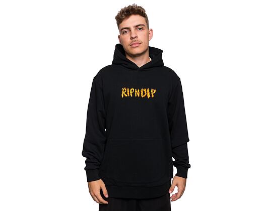 Mikina RIP N DIP Burn Hoodie (Black) RND10063