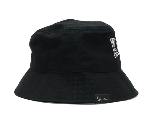 Klobouk Karl Kani College Signature Bucket Hat Black