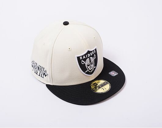 Kšiltovka New Era 59FIFTY NFL Championships Las Vegas Raiders White / Black