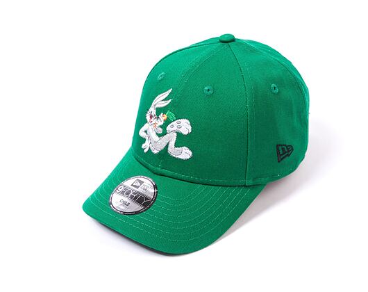 Dětská Kšiltovka New Era 9FORTY Kids Looney Tunes Bugs Bunny Kelly Green / Gray