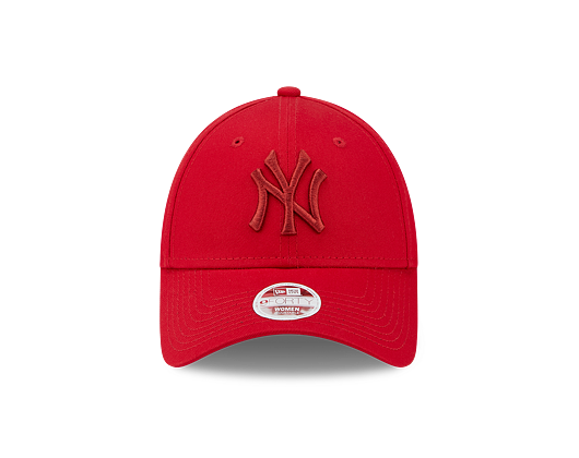 Dámská Kšiltovka New Era 9FORTY Womens MLB League Essential New York Yankees Scarlet / H Red