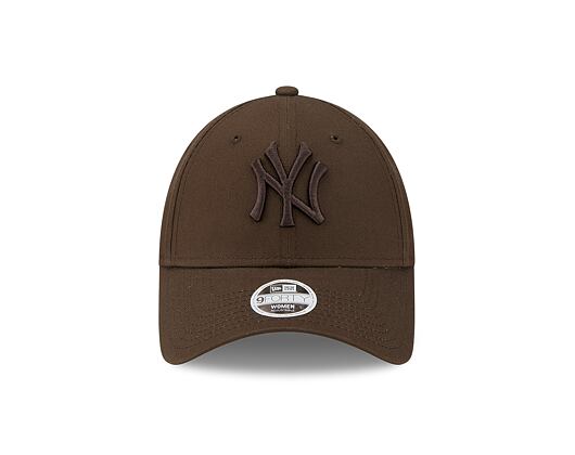 Dámská Kšiltovka New Era 9FORTY Womens MLB League Essential New York Yankees Walnut